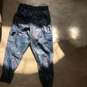 Pink sweat pants